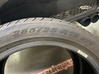 2x PIRELLI PZERO 285/35/18 97Y DOT 4322