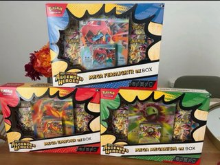 3 Scatole Pokémon Mega Evolution Eroi Ascendenti
