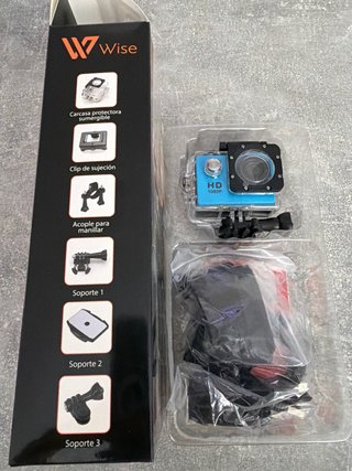 Cámara deportiva Wise WT-139/F-501 HD 1080p NUEVA
