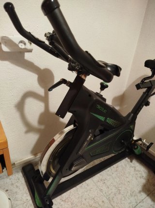 Bicicleta de Spinning Negra