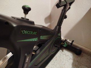 Bicicleta de Spinning Negra