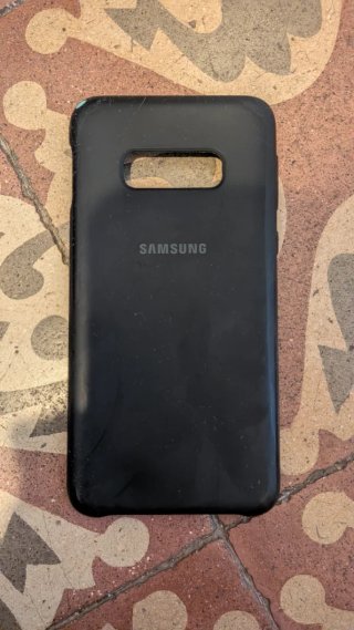 Funda Oficial Samsung Galaxy S10 Negra