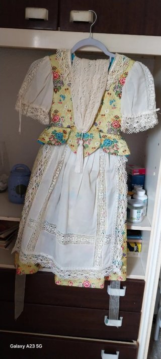 Vestido Alicantina Niña Multicolor