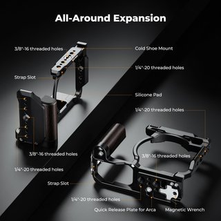 Cage K&F Concept per Nikon ZR - NUOVO