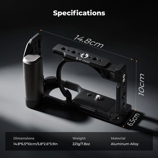 Cage K&F Concept per Nikon ZR - NUOVO