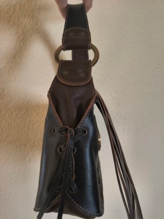 Bolso Tous juvenil negro y marrón