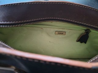 Bolso Tous juvenil negro y marrón