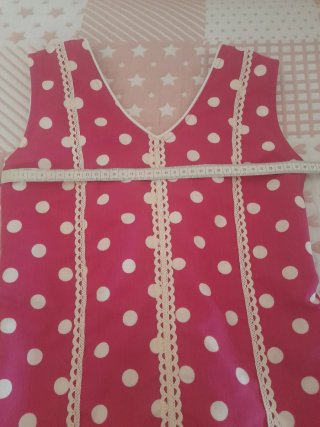 Traje Flamenca Niña 10 Años 80cm