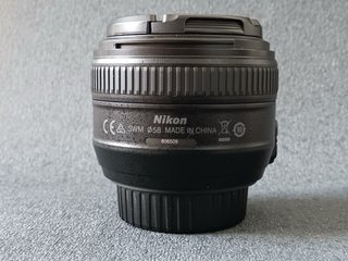 Objetivo Nikon AF-S 50mm f/1.4G
