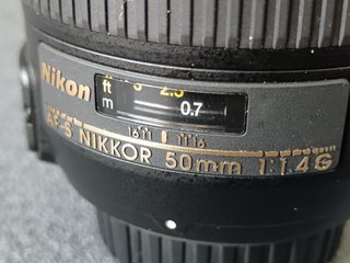 Objetivo Nikon AF-S 50mm f/1.4G