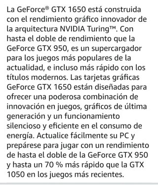 Tarjeta Gráfica PNY GeForce GTX 1650 dual GDDR6
