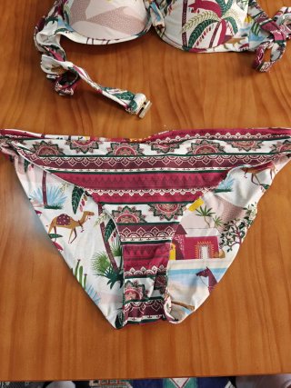 Bikini Gisela multicolor estampado talla 42 / 90