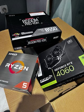 PC Gamer con RGB