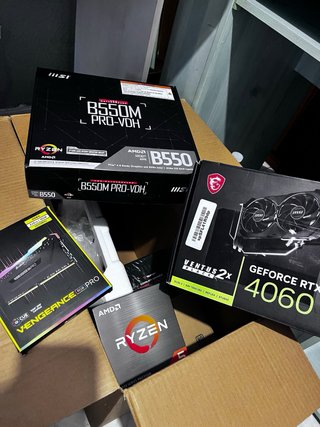 PC Gamer con RGB