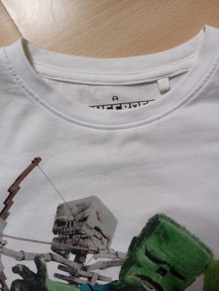 Camiseta Minecraft Talla 14