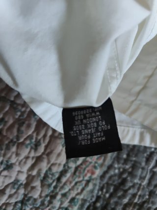 Camisa Polo Ralph Lauren Blanca