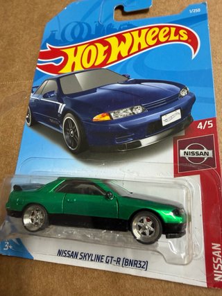 Hotwheels Nissan Skyline GT-R BNR32 personalizado