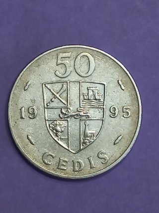 Moneda Ghana Freedom and Justice 1995