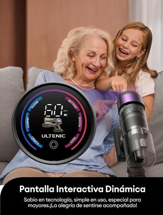 Ultenic U20 Aspiradora sin Cable 55Kpa 600W