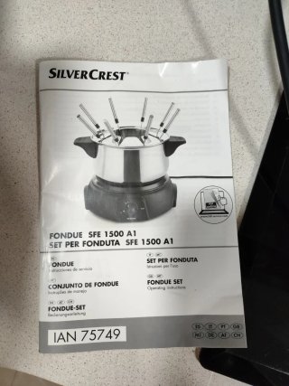 Fondue Silvercrest Acero Inoxidable