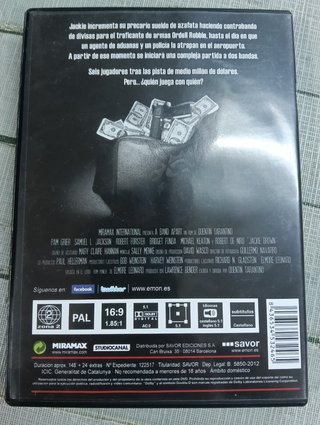DVD Jackie Brown - Quentin Tarantino