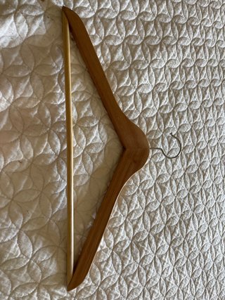 Perchas de madera nuevas (Set de 15)