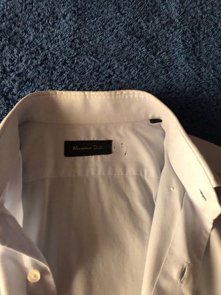 Camisa Massimo Dutti manga larga