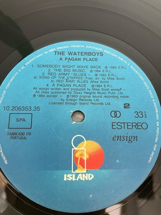 The Waterboys - A Pagan Place Vinilo
