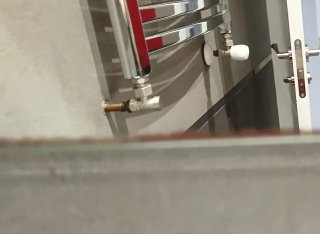 Mueble de lavabo con espejo y armario