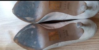 Zapatos planos Mango beige