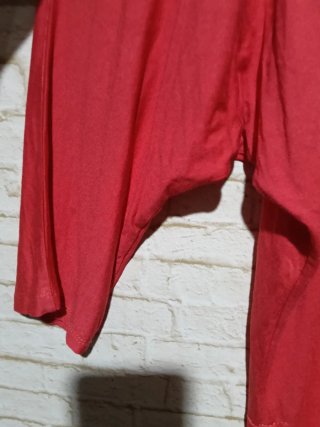Blusa Roja Encaje Talla XXL