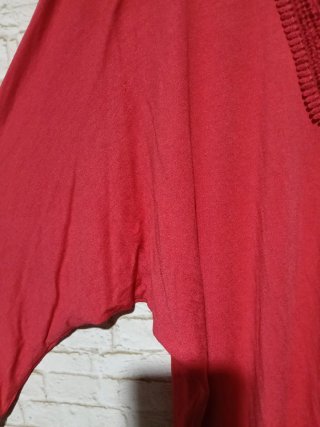 Blusa Roja Encaje Talla XXL