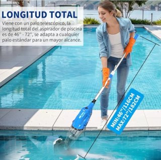Aspiradora Piscina Batería Limpiafondos polypoly