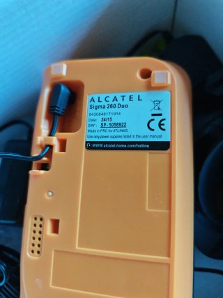 Teléfonos Inalámbrico Alcatel Sigma 260 Duo