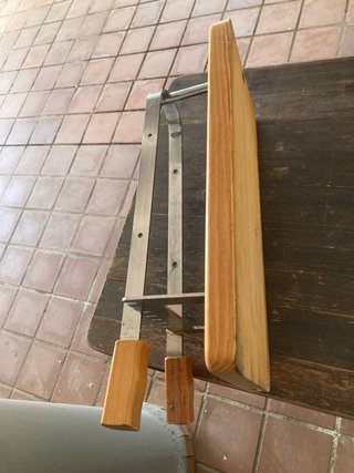 Jamonero madera y hierro usado 1 vez