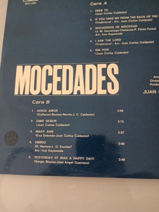 Vinilo LP Mocedades