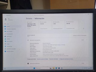 PC Ryzen 5 4650G 6 Núcleos 12GB RAM NVMe+HDD Hdmi