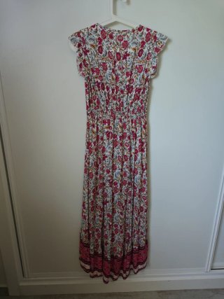 Vestido floral verano talla S