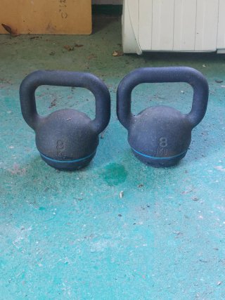 Pareja Kettlebell 8 kg
