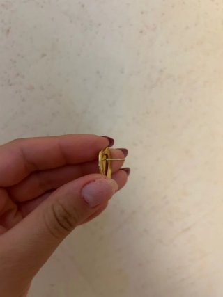 Orecchini donna cuore oro e bianco