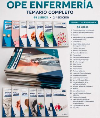 Temario OPE Enfermería Andalucía Aula+ 2023