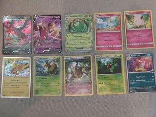 Pack Cartas Pokémon Varios Personajes