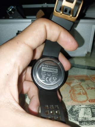 Reloj Deportivo Kalenji Dorado y Negro