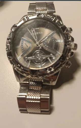 Reloj Geneva Elegante Plateado