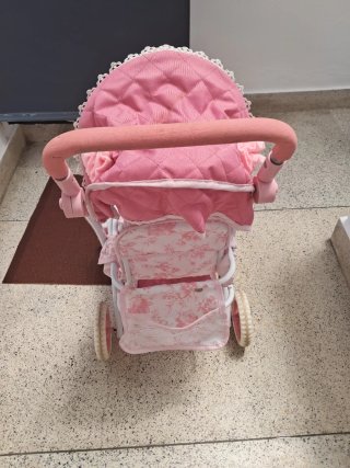 Cochecito de muñecas para gemelos