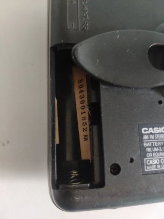Walkman Casio AS-703R Radio Cassette Player