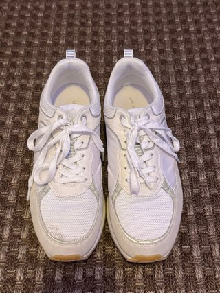 Zapatillas U.S. Polo Assn. Beige/Blanco