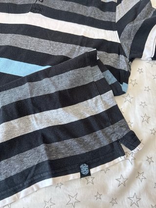 Camiseta Polo Rayas Slim Fit XL