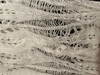 Medias blancas de playa talla m.