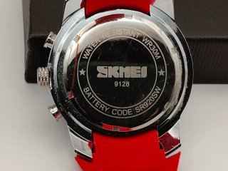 Reloj SKMEI Hombre Negro y Rojo
